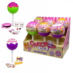 Игрушки из серии CakePop Cuties в индивидуальной капсуле Jumbo Pop Single, 4 вида (Basic Fun, 27180) - миниатюра